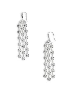 Classic earrings that will take you from season to season.A waterfall of circular crystal accents defines the Kendra Scott Daya Statement Earrings in Silver. With beautifully sparkling movement, these statement earrings are sure to dress up your look. Accessories, Jewelry, and Swimwear is Final Sale. Gold Ear Climbers, Ear Climbers Earrings, Silver Statement Earrings, Kendra Scott Earrings, Climber Earrings, Classic Earrings, Matching Necklaces, Gorgeous Earrings, Kendra Scott