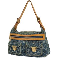 Louis Vuitton Baggy Pm Crossbody Shoulder Bag Monogram Denim Blue Width Approximately 30cm Height Approximately (Median) 21 Cm Depth Approximately 10cm Luxury Bags With Pockets In Monogram Canvas, Blue Luxury Bag With Pockets, Luxury Blue Bags With Pockets, Designer Blue Bags With Pockets, Blue Monogram Canvas Shoulder Bag With Branded Hardware, Everyday Denim Bags With Gold-tone Hardware, Denim Bags With Gold-tone Hardware For Everyday Use, Designer Shoulder Bag With Pockets For Daily Use, Designer Denim Blue Shoulder Bag For Everyday