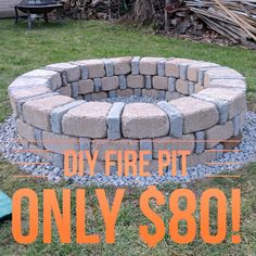 the diy fire pit is only $ 800