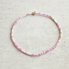 HOPE UNWRITTEN BRACELET SPRING SUMMER Elegant Heishi Bead Bracelets With Tiny Beads, Everyday Heishi Beads Bracelets For Summer, Everyday Pink Heishi Beads Stretch Bracelet, Pink Heishi Beads Stretch Bracelet, Elegant Pink Stretch Bracelet For Everyday, Hand-strung Beaded Bracelets For Everyday Summer, Summer Hand-strung Bracelets With Round Beads, Dainty Pink Beaded Bracelets With Letter Beads, Dainty Pink Beaded Bracelet With Letter Beads