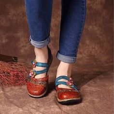 Clarks Women, Chunky Heel Sandals, Striped Shoes, Embellished Flats, Orthopedic Shoes, Flats Patterns, Casual Flat Shoes, Chunky Heels Sandals, Casual Date