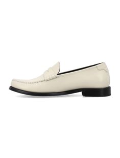 External: 100% Leather Sole: 100% Leather Androgynous Fashion, Saint Laurent Paris, Penny Loafer, Engineered Garments, Luxury Shop, Penny Loafers, French Design, Luxury Boutique, Valentino Garavani