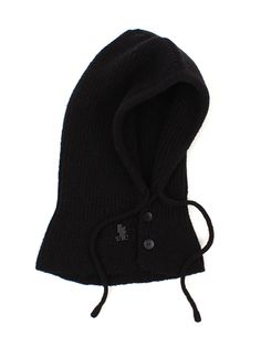 Editor's NotesThis balaclava is made of 100% wool material with a soft and warm feeling. It features a metal logo ornament that adds UNIVERSAL CHEMISRTY's identity.- Trendy balaclava- 100% Wool- Metal logo ornament detail- 2 Way open button style- Trendy and versatile itemMeasurements(in.)One size- Length: 18.50 in.- Neck circumference: 15.35~20.47 in.- Head Circumference: 19.68~25.59 in.- Face hole circumference: 23.62~24.40 in.Composition & Care- 100% Wool- Dry cleaning onlyDesigner- Black Balaclava For Cold Winter Weather, Black Balaclava For Cold Weather And Winter, Black Winter Balaclava With Adjustable Hood, Winter Black Balaclava With Adjustable Hood, Black Balaclava For Cold Weather In Fall, Black Casual Balaclava For Fall, Casual Black Balaclava For Fall, Warm Black Balaclava For Cold Weather, Wool Balaclava For Winter Cold Weather