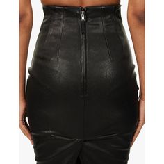 Find RICK OWENS Dirt Pillar High-waist Leather-blend Maxi Skirt 10 on Editorialist. | Rick Owens leather-blend maxi skirt65% lamb leather, 34% cotton, 1% elastaneZip fasteningSlim fit, high rise, structured waistband, dart at back, panelled, split hemSpecialist leather cleanMade in ItalyTrue to sizeSize UK 8: length 43in / 109cmModel is 5ft 10in/1.78m and wears a size UK 8Lightweight, stretchy Sleek Leather Pencil Skirt For Night Out, Fitted Leather Skirt With Side Zipper, Leather Skirt With Zipper For Night Out, Leather Skirt With Zipper Closure For Night Out, Leather Midi Pencil Skirt For Night Out, Leather Pencil Mini Skirt For Party, Leather Pencil Skirt For Night Out, Sleek Fitted Leather Pencil Skirt, Chic Pencil Skirt Bottoms With Back Zipper