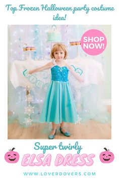 Play dress up comfortably with this super twirly Elsa dress. One of Lover Dovers all time BESTSELLER! Shop now! Elsa Character, Frozen Halloween, Frozen Elsa Dress, Frozen Costume, Twirly Dress, Play Dress Up, Frozen Movie, Elsa Dress, Princess Dresses