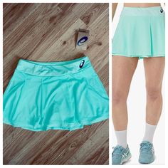 Nwt Asics Womens Match Tennis Skort Fresh Ice Mint Green; Attached Undershorts Size Medium- See Pics For Asics Size Guide. Comment W Any Measurement Requests. Msrp $60. Smoke Free Home. Open To Offers & I Give Bundle Discounts. Thanks For Looking! ~ Athleticwear Athleisure Workout Training ~ Green Short Tennis Skirt For Workout, Fitted Casual Tennis Skirt For Beach, Casual Fitted Tennis Skirt For Beach, Green Athleisure Tennis Skirt, Green Summer Tennis Skirt For Workout, Green Tennis Skirt For Summer Workout, Summer Green Tennis Skirt For Workout, Sporty Short Skort For Spring Workout, Fitted Casual Workout Skort