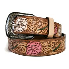 Flaunt your casual style with this beautiful leather belt! Made from real leather, this belt comes with snaps to easily remove the buckle.  This belt is perfect for dressing up or down, and it's sure to add a touch of bohemian-chic style to any outfit. Vintage vibe and Western-inspired design ✨✨Jeans and belt sizes are different, please follow the instructions in the picture. *HANDMADE  with love and care with help of  talented artisans for an authentic look. *EMBOSSED LEATHER , engraved classic Adjustable Hand-tooled Belts, Multicolor Embroidered Leather Belt, Adjustable Belts As A Gift, Handmade Leather Bohemian Belts, Handmade Bohemian Leather Belts, Brown Hand Tooled Bohemian Belts, Adjustable Multicolor Leather Belts, Adjustable Hand Tooled Belt Perfect For Gifts, Adjustable Hand Tooled Belt As Gift