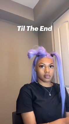 This Purple Wig is dyed from 613# blonde wig, have a try of wig dye and wig restyle 100% Human Hair Wigs 13X4 Lace Frontal Wig Quick Natural Hair Styles, Quick Braided Hairstyles, Cute Box Braids Hairstyles, 613 Blonde, Hair Tips Video, Curly Hair Styles Easy, Hairdos For Curly Hair, Pretty Braided Hairstyles, Pretty Hair Color