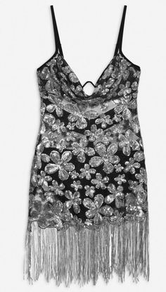 Looking for the Ultimate FESTIVAL Dress? You Just found it! The Colette Mini dress by For Love and Lemons is a true show-stopper. The Silver Glitter Sequin Fringe catches ALL THE LIGHT. Day to Night Party Dress from Miami clubs to Nikki Beach. BE THAT DISCO BALL! Floral sequin embroidery zipper Sequin fringe along hemline Bust lined Includes Black Panties UNDERWIRE BRA Disco Mini Dress, Miami Outfits Night Club, Black Glitter Dress Outfit, Miami Clubs, Glitter Dress Outfit, Fringes Dress, Show Stopper Dress, Party Dress Club, Black Glitter Dress