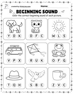 Beginning Sounds Worksheets Free Printable in 2024 | Beginning sounds worksheets, Kids worksheets preschool, English worksheets for kindergarten #Letter_Sound_Worksheets_Free #Prek4_Worksheets #Beginning_Sounds_Worksheets_Preschool #Language_Worksheets_For_Preschool Dab It Worksheets Free, Starting Letter Worksheet, Academic Worksheets For Kindergarten, Language Worksheets For Preschool, Abc Kindergarten Worksheets, Beginning Sounds Worksheets Preschool, Learning Sounds Of Letters Activities, Worksheet Phonics For Preschool, Free Letter Sounds Printables