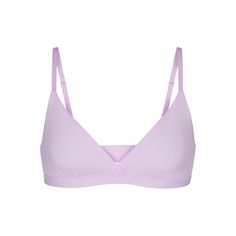 Fits Everybody Crossover Bralette - Sugar Plum | SKIMS Crisscross Sports Bra With Built-in Bra, Low-cut Sports Bra With Removable Pads, Everyday Bra With Padded Cups, Everyday Nursing Bra With Removable Pads, Low-cut Nursing Bra With Adjustable Straps, Sports Bra With Built-in Bra, Everyday Solid Bra With Adjustable Straps, Summer Nursing Bra For Everyday Use, Everyday Full Coverage Padded Nursing Bra