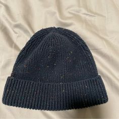 Nwot. From Old Navy. Navy Hat With Speckle Print. Ribbed Design. Size M In Toddler. Navy Casual Winter Hats, Navy Casual Beanie Hat, Trendy Warm Blue Hats, Blue Casual Beanie One Size, Blue Casual Beanie One Size Fits Most, Casual Blue Beanie, One Size Fits Most, Navy Cotton Winter Hat, Blue Casual Beanie For Cold Weather, Winter Navy Cotton Hat