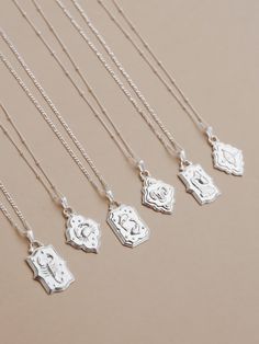 Zodiac Necklace - Silver Hannah Design, Sun Moon And Rising, Rising Signs, Virgo Scorpio, Playful Jewelry, Virgo And Scorpio, Leo Virgo, Zodiac Necklace, Wolf Moon