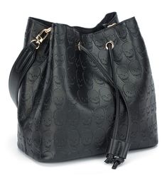 PRICES MAY VARY. ► High-end synthetic leather: This skull bag is new style that do not come with the scarf or small bag. Bucket Bag Only. ► Medium Size: 11.02 x 6.69 x 10.04 inch (L * W * H) ► Devil Elements: Gothic skulls, Stylish pattern. ►Unique Design! Micom womens bucket shoulder bag mixes with stylish devil elements: gothic skull printing. Keep you special and fashion. It is a perfect gift for womens, ladies, youth, girlfriend. ► Large Capacity! Micom womens bucket bag with large storage s Gothic Shoulder Bag For Daily Use, Cheap Gothic Shoulder Bag, Accessories Purses, Gothic Tote Shoulder Bag For Daily Use, Gothic Purse, Black Gothic Tote Shoulder Bag, Skull Bags, Gothic Rectangular Shoulder Bag With Zipper Closure, Hobo Tote Bag