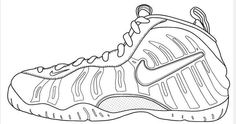 Shoes Coloring Pages, Nike Drawing, Shoes Coloring, Thanksgiving Coloring Book, Sneakers Sketch, Shoe Template, Sneakers Drawing, Shoe Sketches, Shoes Drawing