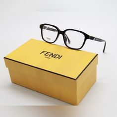 Model: Fendi Fe50028i 001 53-17-150 Condition: New Frame Color: Black Lens Color: Clear Frame Material: Acetate, Plastic Size: 53-17-150 Made In Italy Item Included: Authentic Eyewear, Certificate Of Authentic, Original Case, Box And Cloth Next Business Day Shipping Brand New With Full Package Authentic Eyewear With Certificate Black Eyeglasses, Fendi Accessories, New Frame, Clear Frames, Glasses Accessories, Fendi, In Italy, Women Accessories, Italy