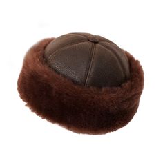 100% Shearling Sheepskin leather beanie for any kind of winter activities Fashinable design and great fit. Keeps your head warm, included ears, forehead and neck Water resistant, lightweight, durable and handmade with 100% natural sheepskin Made from double face shearling sheepskin leather. Exterior side durable Napa Leather, Interior side is soft warm sheepskin wool. Size: M (56-57cm) L (58-59cm) XL (60-61cm) XXL (62-63cm) Winter Windproof Leather Hat, Brown Windproof Beanie Hat, Winter Leather Windproof Hat, Leather Windproof Hats For Outdoor Use, Leather Hat With Ear Flaps For Outdoor, Brown Fleece-lined Cap, Brown Leather Hats With Faux Fur Lining, Brown Cap With Fleece Lining, Brown Aviator Winter Hats