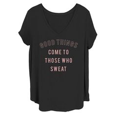 Give your fabulous fashion sense a workout with this juniors' graphic tee. Give your fabulous fashion sense a workout with this juniors' graphic tee. Crewneck Short sleevesFABRIC & CARE Cotton Machine wash Imported Size: 3X. Color: Black. Gender: female. Age Group: kids. Athleisure Stretch T-shirt With Letter Print, Athleisure Slogan T-shirt For Workout, Black Workout T-shirt With Slogan, Trendy Moisture-wicking Tops With Relaxed Fit, Trendy Moisture-wicking Relaxed Fit Top, Trendy Stretch Activewear With Graphic Print, Trendy Sports T-shirt, Trendy Cotton Moisture-wicking T-shirt, Trendy Cotton T-shirt With Moisture-wicking