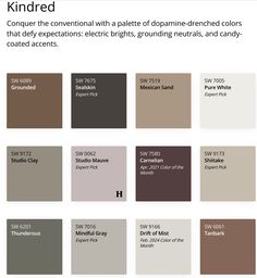 sherwin williams 2025 color trends collection - kindred 2025 Color Trends, Paint Color Trends, Top Paint Colors, Sherwin Williams Paint, Outside Paint, Paint Trends, Front Door Paint Colors, New Paint Colors, Trending Paint Colors