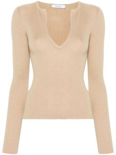 002 MAX MARA SILK AND CASHMERE WOOL TOP Boho Lifestyle, Wool Top, Airport Fashion, Cashmere Wool, Knit Jumper, Fashion Styles, Knitwear Women, Max Mara, Vneck Sweater