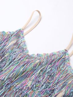 Washing instructions: Hand Wash cold Composition: Synthetic Fiber, Polyester Designer Style ID: FP09786646 Night Club Dresses, Multicolor Sequins, Music Festival Outfits, Rainbow Dress, Sling Dress, Sequin Mini, Summer Night, Designer Style, Sleeveless Mini Dress