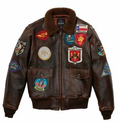 Leather Jacket Patches, Mens Apparel, Aviator Jacket, Archive Fashion, Cruise Wear, Aviator Jackets, Patches Jacket, Flight Jacket, Leather Collar