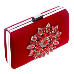 Suede Evening Clutches for Weddings Rhinestone Flower – Luxy Moon Diamond Purse, Evening Clutches, Silk Clutch, Wedding Handbag, Black Evening Bag, Rhinestone Clutch, Ladies Sandals, Crystal Clutch, Wedding Clutch