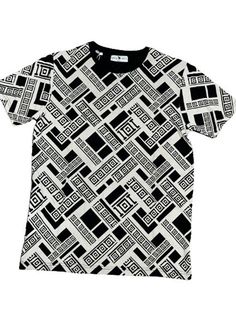 Mens T-shirts Short Sleeve Crew Neck Tee Slim Fit Top; Slim Fit  Crew Neck  Short Sleeve  100 % Cotton Made In Turkey Add a touch of style to your wardrobe with this trendy Men's T-shirt from 7THHVN. The T-shirt features a crew neck and short sleeves, making it a perfect choice for all seasons. The graphic print pattern on the black and white cotton material gives it a unique and fashionable look. Machine washable for easy care, this slim-fit T-shirt is perfect for any occasion, whether it's a c Sports Event, Slim Fit Top, Mens T Shirts, Men's Wardrobe, Crew Neck Tee, Print Pattern, All Seasons, White Cotton, Cotton Material