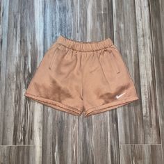 Tan Nike Sweat Shorts, Never Worn, Good Condition Nike Sweat-resistant Shorts, Nylon Sweat-resistant Athletic Shorts, Sweat-resistant Athletic Nylon Shorts, Sweat-resistant Solid Color Shorts, Nike Sweat Shorts, Sweat-resistant Nylon Shorts, Sweat Shorts, Shorts Athletic, Athletic Shorts