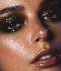 Glam Rock Style, Fashion Editorial Makeup, Sparkly Makeup, All Of, Melt Cosmetics, The Beauty Department, Beauty Shots, Kiss Makeup