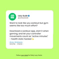 #Lazy #LifeHacks Workout Hacks, Lazy Workout