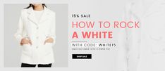 Rock A, Lab Coat, White