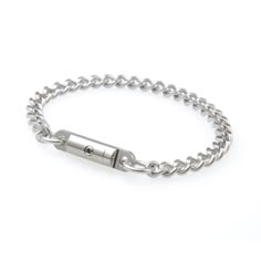 Locking Stainless Steel Chain Bracelet Bracelet Lock, Hypoallergenic Stainless Steel Chain Link Bracelet, Nickel-free Chain Link Bracelet, Adjustable Metal Chain Bracelet, Punk Style, Adjustable Nickel-free Chain Link Bracelet, Chain Anklet, Stainless Steel Chain, Bracelet Stack, Chain Bracelet