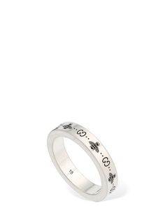 Find GUCCI Signature Ring on Editorialist. Gucci Cosmogonie. Sterling silver. Logo details. Vintage-effect engraving may vary Classic Gucci Sterling Silver Rings, Gucci Sterling Silver Ring, Gucci Silver Sterling Silver Rings, Gucci White Gold Sterling Silver Ring, Designer Gucci Rings With Polished Finish, Gucci Rings With Polished Finish For Formal Occasions, Gucci Rings With Polished Finish For Gift, Luxury Hallmarked Gucci Rings, Gucci Jewelry With Polished Finish For Anniversary