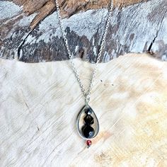 Rooted Droplet Necklace - Studio Selyn I Am Safe, Droplet Necklace, Survival Instinct, Smokey Quartz, Inner Strength, Smoky Quartz, This World, Crystal Necklace, Precious Stones