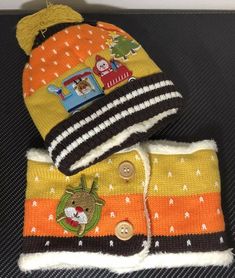 2pcs/Set Hat Scarf Set Child kids Baby Girl Winter Warm Knitted Beanie Yellow New! Fast and free shipping!! Thank you!!! Description: 2 Pcs Fashion High Quality Toddler Kids Baby Girls Winter Set !!! High quality and Brand new 100% Main Color: Yellow - As The Picture Show New in Fashion Material: Knit Package included: 1x Hat & 1x Scarf (Bib) -The inside of the cap has thick wool and delicate sewing threads to bring softness, comfort and warmth to the child's head and neck skin. Enjoy maximum wa Fleece Scarves, Childrens Scarf, Scarf Bib, Fleece Scarf, Thick Wool, Winter Set, Knitted Beanie, Hat Scarf