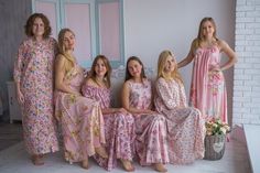 Long Pink Nighties for every woman who loves a comfortable sleep Comfortable Pink Sleepwear For Sleepover, Pink Floral Print Nightgown For Home, Pink Summer Nightgown For Home, Pink Floral Print Nightgown For Loungewear, Casual Pink Nightgown For Home, Pink Casual Nightgown For Home, Feminine Summer Sleepwear For Home, Pink Casual Nightgown, Casual Pink Nightgown