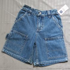 New Gapkids Shorts Size 3 Denim Blue Jeans 6 Pockets - 2 Front Leg Pockets, 2 Front Side Pockets & 2 Back Pockets Snap, Zipper Enclosure Elastic Waistband In The Back 100% Cotton Smoke Free, Pet Friendly Home. Please Ask Any Questions. School Denim Bottoms With Pockets, Medium Wash School Bottoms With Pockets, Denim Bottoms With Pockets For School, Cotton Medium Wash Bottoms For School, Medium Wash Cotton Bottoms For School, School Bottoms With Pockets In Denim Blue, School Denim Bottoms Medium Wash, School Denim Bottoms In Medium Wash, Medium Wash Denim Bottoms For School