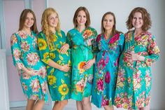 Moms in Teal, Maternity Robe, Delivery Robe, Labor Gown, Hospital Gown, Baby Shower Gift, Nursing Go Labor Gown Hospital, Labor Gowns, Delivery Robe, Nursing Gown, Girls Robes, Hospital Gown, Baby Tips, Different Patterns, Baby Shower Gift