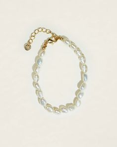 Baroque Pearl Bracelet | En Route Jewelry En Route Jewelry, Gold Pearl Jewelry, Bangles Jewelry Designs, Jewelry Accessories Ideas, Baroque Pearl Necklace, Dope Jewelry, Simple Bracelets, Jewelry Essentials, Best Style