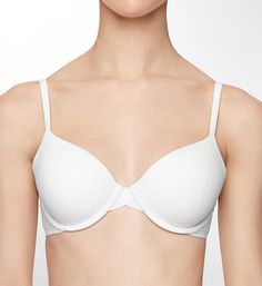 Look sleek under all your fine knits in this contour underwire bra with a silky-smooth nylon/spandex microfiber body. Contour/t-shirt bra with light padding has supportive underwires to lift and round. Flexible, stretch cup is padded and has a silky microfiber overlay. Fused, stretch top cup edge gives a more custom fit. Bandless front is less bulky for petites and women with short torsos. Center panel - arched for high tummies, low for plunge necklines. Seamless, lined sides and back have turne Solid Compressive Underwire Bra, Seamless Fitted Full Coverage Bra, Fitted Full Coverage Seamless Bra, Seamless Full Coverage Fitted Bra, Classic Seamless Solid Bra, Classic Seamless Solid Color Bra, Classic Seamless Bra, Classic Padded Solid Bra, Classic Padded Solid Color Bra