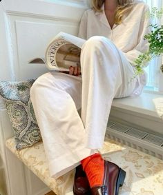 Stone, climbing vines, sweatpants, luxurious garden, wild flowers, olive, fireplace, linen curtains, plushie, soft light, serenity Wine Loafers Outfit, Olive Fireplace, Wine Tap, Garden Wild Flowers, Garden Wild, Luxurious Garden, Chill Fits, Climbing Vines, Neutral Outfit