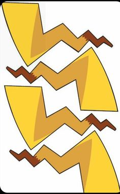 an image of abstract shapes in yellow and brown