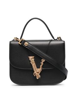 Versace Bag, Trendy Handbags, Versace Bags, Top Handbags, Luxury Purses, Leather Handbags Tote, Genuine Leather Handbag, Cute Bags, Handle Bag