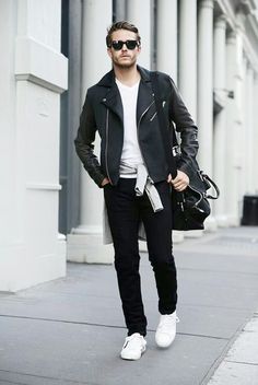 31 Best Combination Outfits For Men in 2021 - Fashion Hombre Sneakers Outfit Men, Party Outfit Men, Sneaker Outfits, Mens Fashion Classy, Sneakers Mode, Outfit Trends, Men Street, Mens Fashion Suits, Black Men Fashion