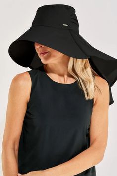 Women's Anastasia Elegant Full Coverage Hat UPF 50+ - Coolibar® Sun Protective Clothing, Half Mask, Sun Hats For Women, Wide Brimmed Hats, Disney Outfits, Wide Brimmed, Upf 50, New York Fashion Week, Sun Hats