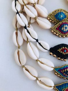 Greek Jewelry, It Is, Shell Bracelet, Wide Rings, Luck Charms, For The, Choker Necklaces, Eye Necklace, Handmade Necklace