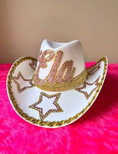 Badazzel Cowboy Hat, Senior Hats, Bedazzled Cowboy Hat, Decorated Cowboy Hats, Sparkle Cowgirl, Star Cowboy Hat, Look Cowgirl, Rhinestone Cowgirl Hat, Childrens Fancy Dress