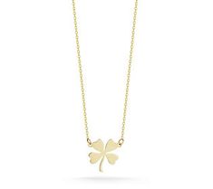 Stay lucky wearing this 14K gold four-leaf clover necklace that adds a bit of sparkle to your ensemble. From Luminosa Gold. Four Leaf Clover Necklace, Clover Necklace, Leaf Clover, Four Leaf Clover, Gold Necklace, Jewelry Necklaces, Sparkle, Gold, How To Wear