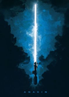 the poster for star wars the rise of sky walker is shown in front of clouds